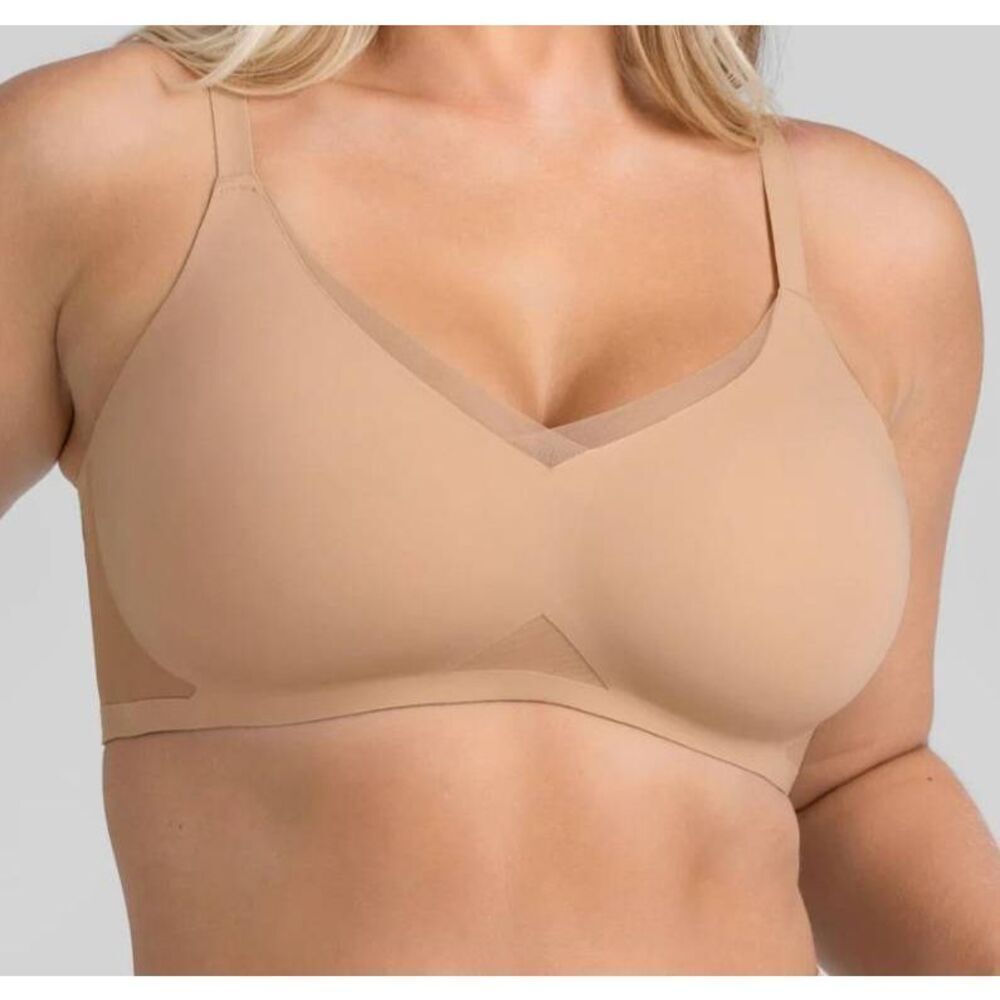 Honeylove CrossOver Convertible Bra Sand/Beige Size XL